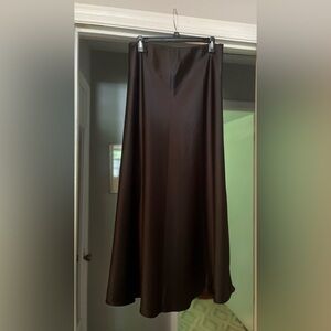 Beautiful floor length black skirt